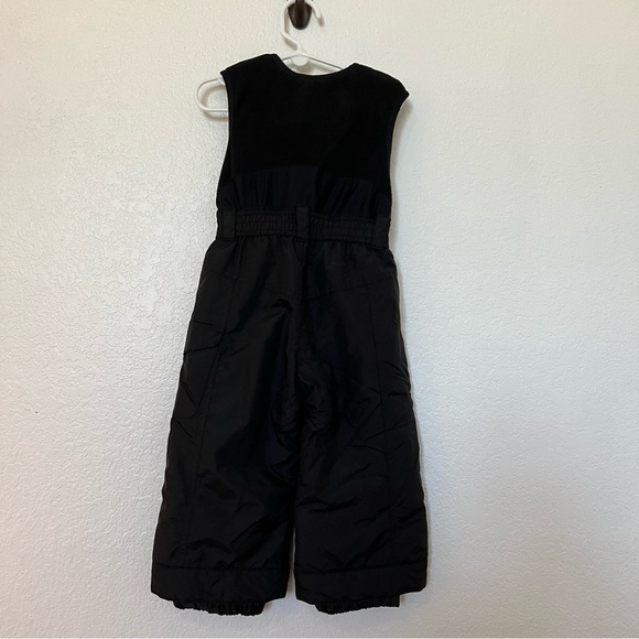 2/$30 Kids toddler Mountain Tek ski bibs snowsuit in black SZ 2T XXS - Picture 3 of 7